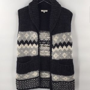 Madewell ALPACA Sweater Vest wool